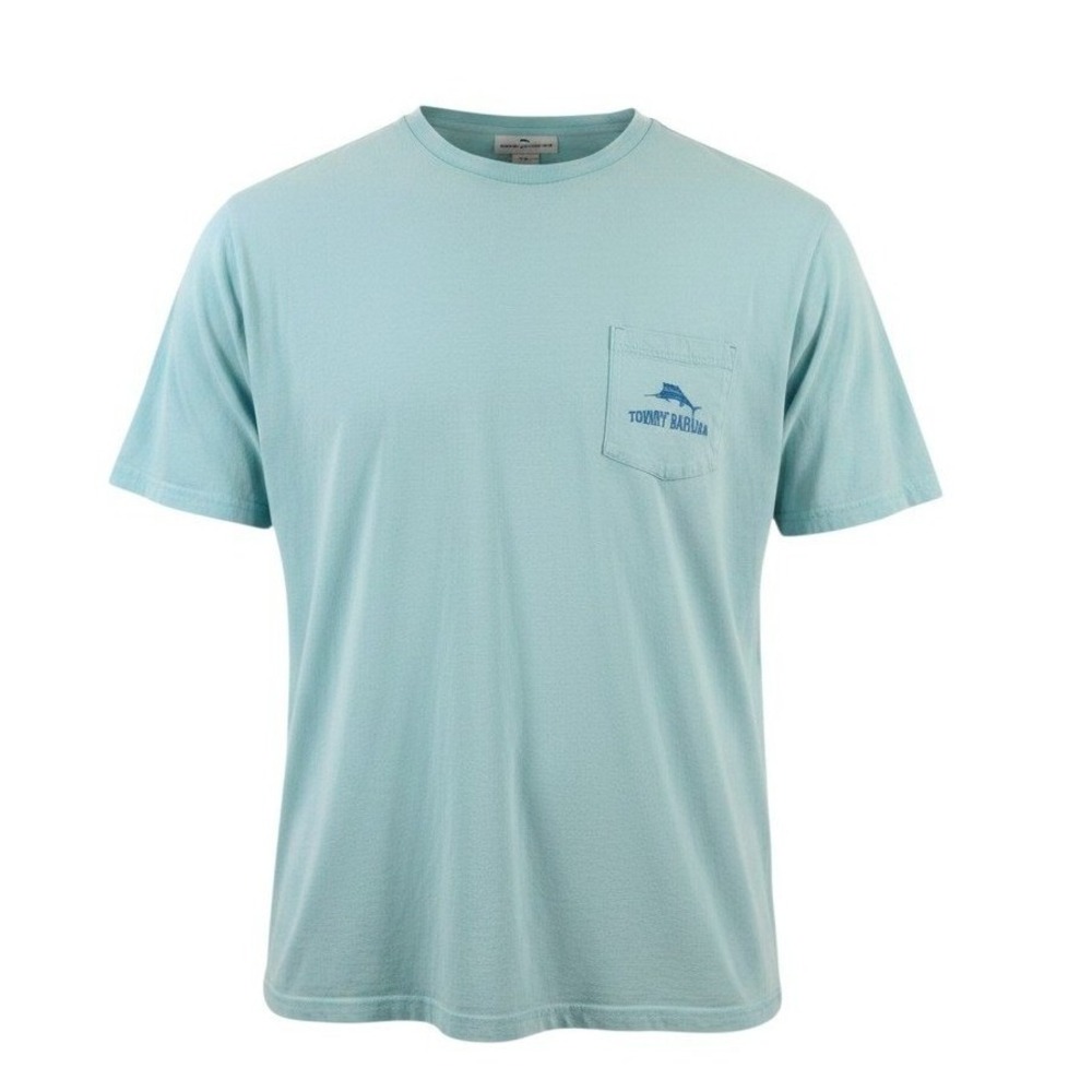 Tommy‎ Bahama Collecting Sand Dollars Graphic Tee Mens XXL Beach Casino Shirt